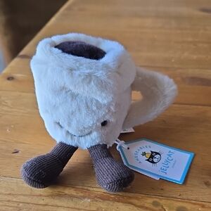 Jellycat Amuseable Espresso Cup Soft & Plush BNWT